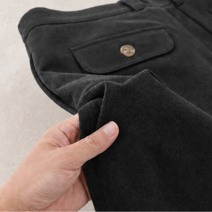 Wearbella – Spodnie z wysokim stanem i szerokimi nogawkami