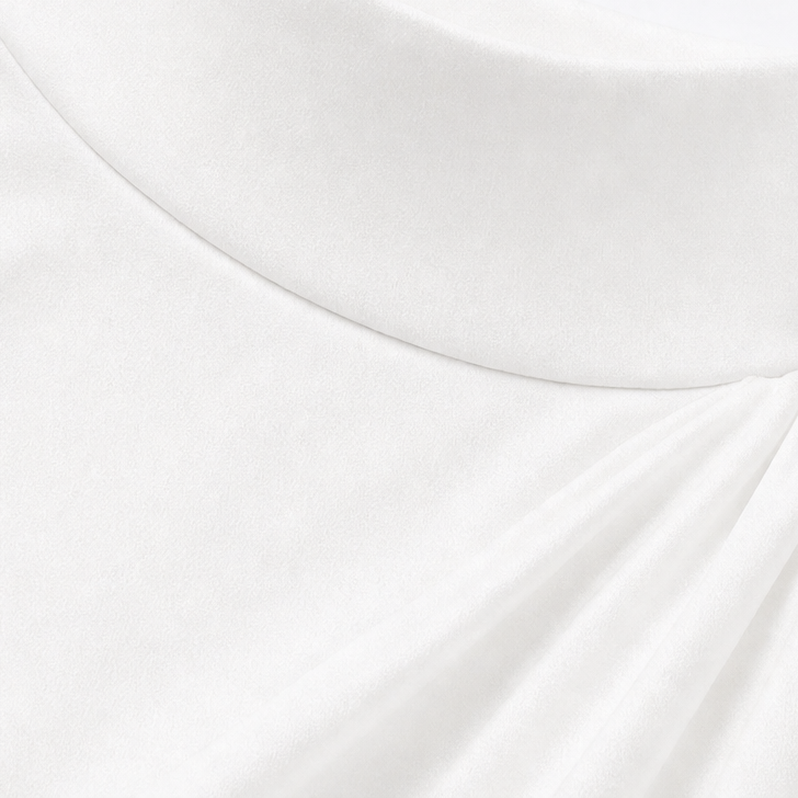 Wearbella – Sukienka midi z siateczkowymi rękawami i stójką