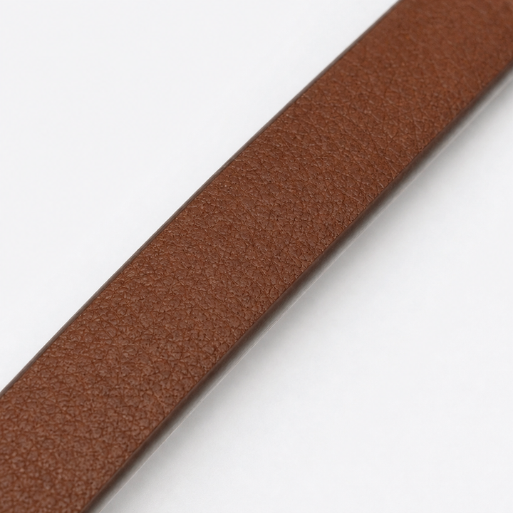 Wearbella – Smukły pasek skórzany z rzeźbioną klamrą