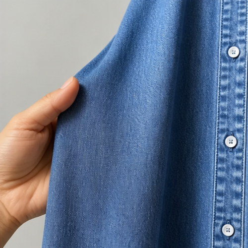 Denvera – Sukienka Maxi w Stylu Dżinsowym, Która Porusza Się Razem z Tobą