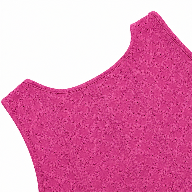Florelle – Bluzka na ramiączkach z peplum i dekoltem w kształcie litery V dla kobiet, lekka letnia bluzka bez rękawów