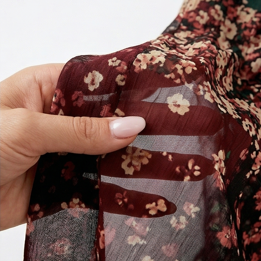 Floressa – Spódnica maxi z podwójną podszewką dla kobiet