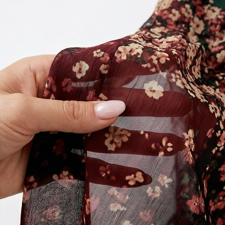 Floressa – Spódnica maxi z podwójną podszewką dla kobiet