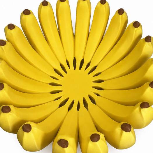 Frutera – Dekoracyjna Miska na Owoce w Kształcie Bananów na Blaty