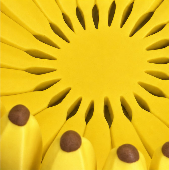 Frutera – Dekoracyjna Miska na Owoce w Kształcie Bananów na Blaty