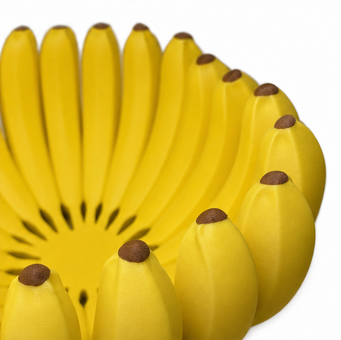 Frutera – Dekoracyjna Miska na Owoce w Kształcie Bananów na Blaty