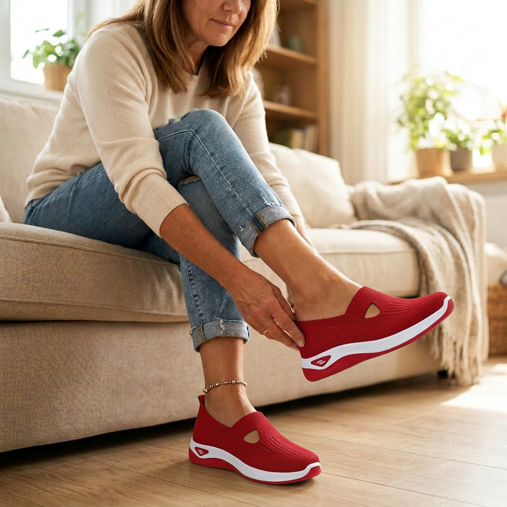 Striveknit – Oddychające Sneakersy Slip-On