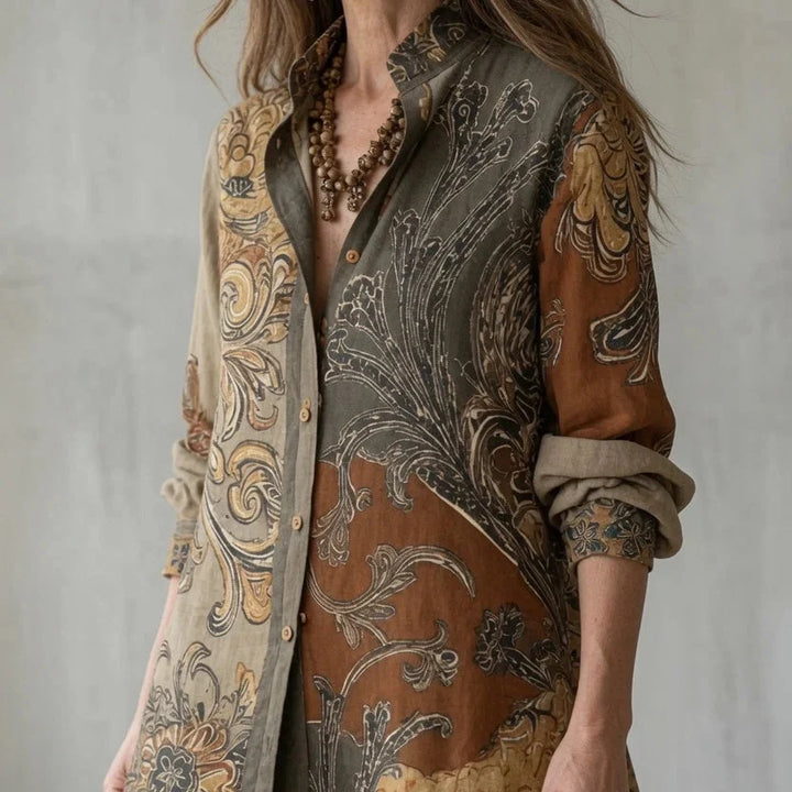 Wovana Set – Zestaw Tuniki i Spodni w Stylu Boho