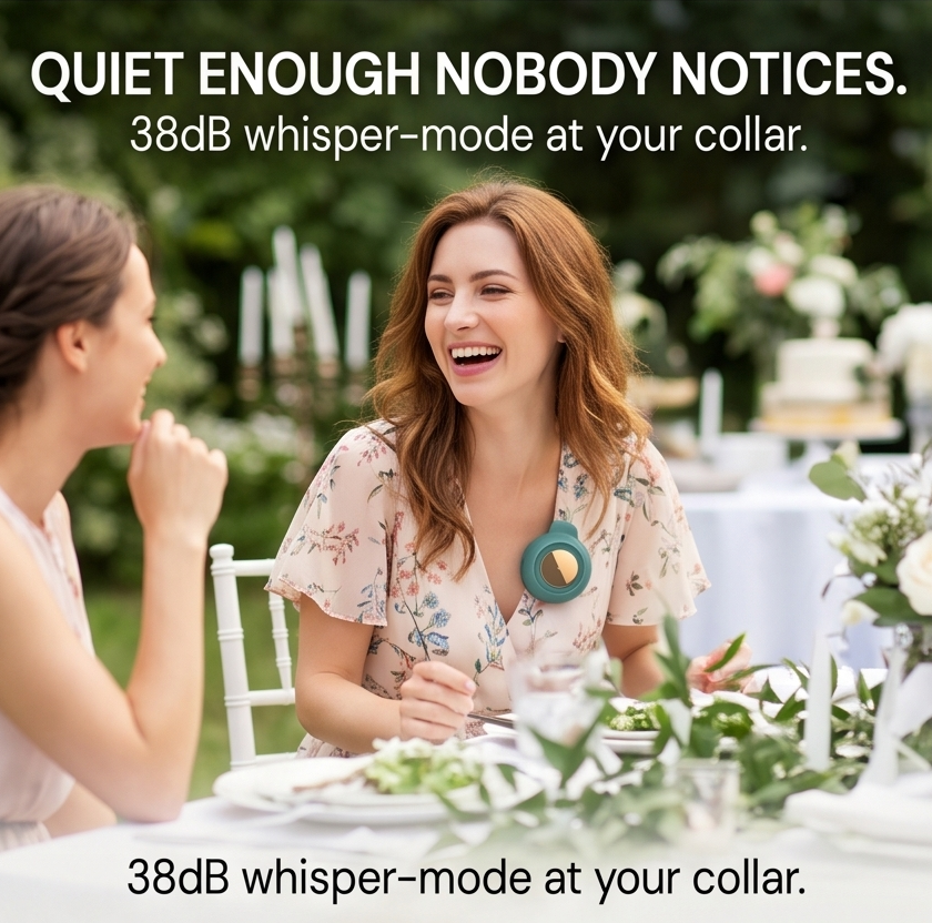 Breezly – Bezprzewodowy wentylator na klips