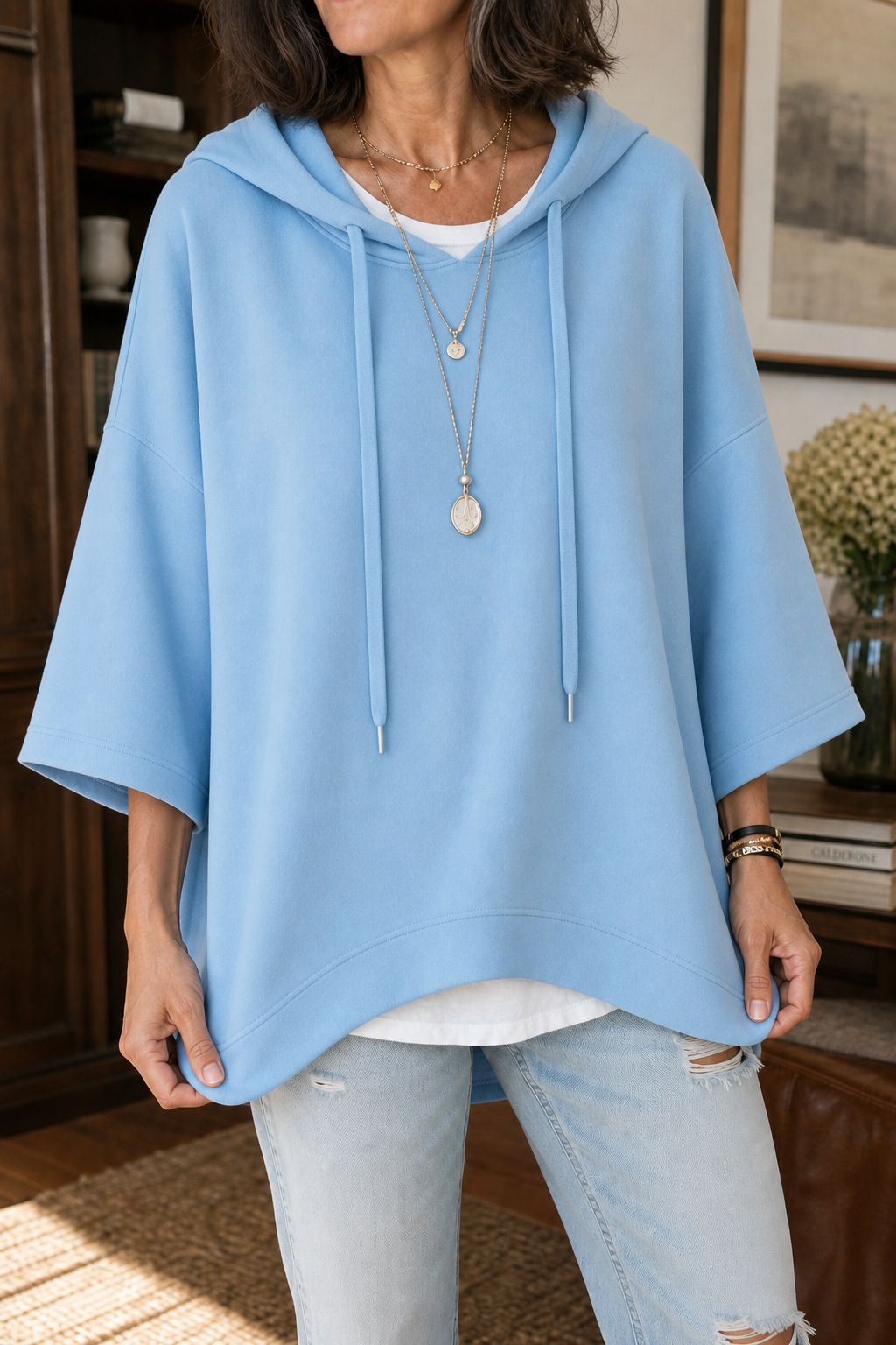 Wearbella – Bluza z szerokimi rękawami w oversize