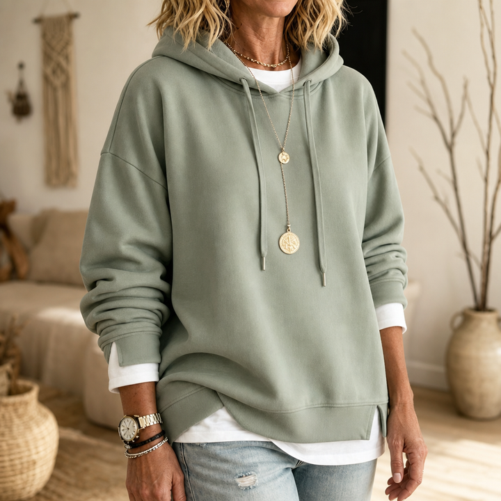 Layerlyn – Bluza z kapturem w dwóch kolorach