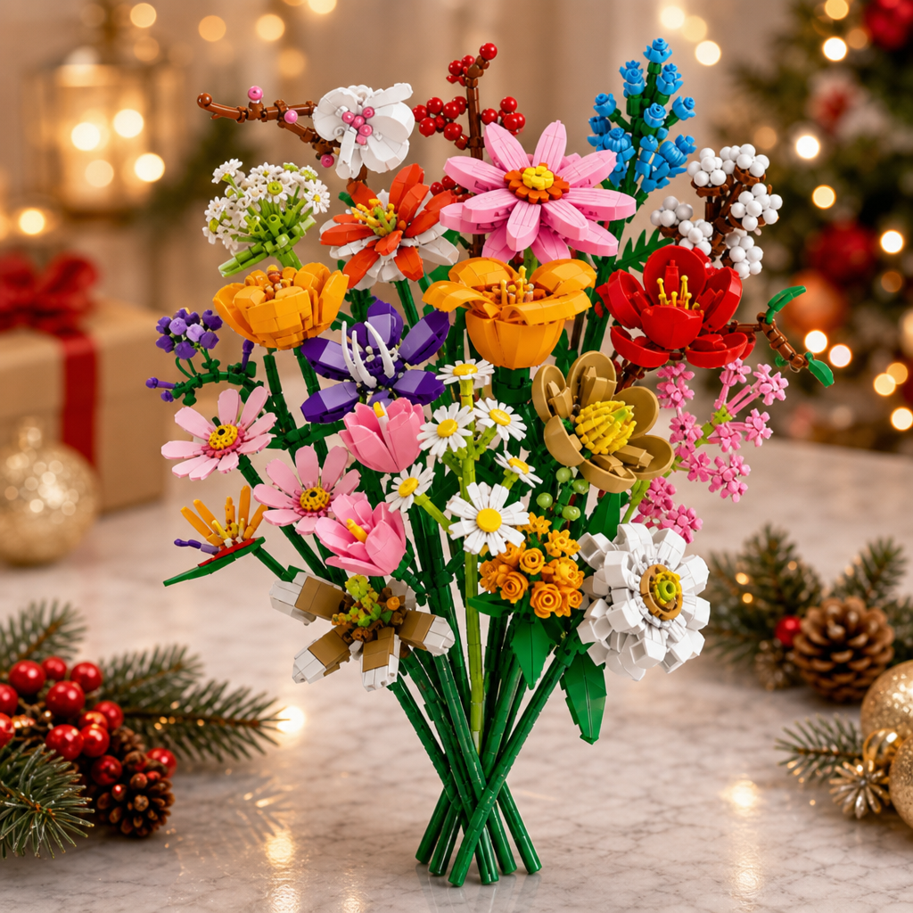 Advent Bloom – 24-dniowy kalendarz adwentowy z kwiatami do budowania