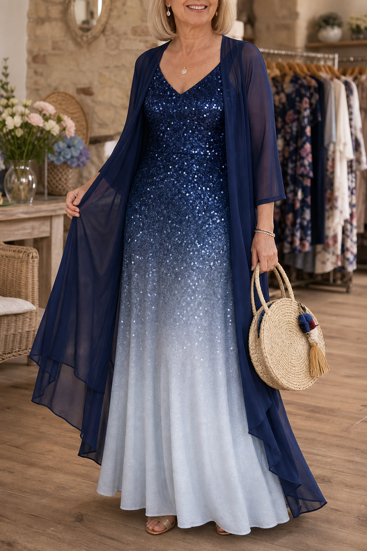 Wearbella – Zestaw sukienki maxi i narzutki