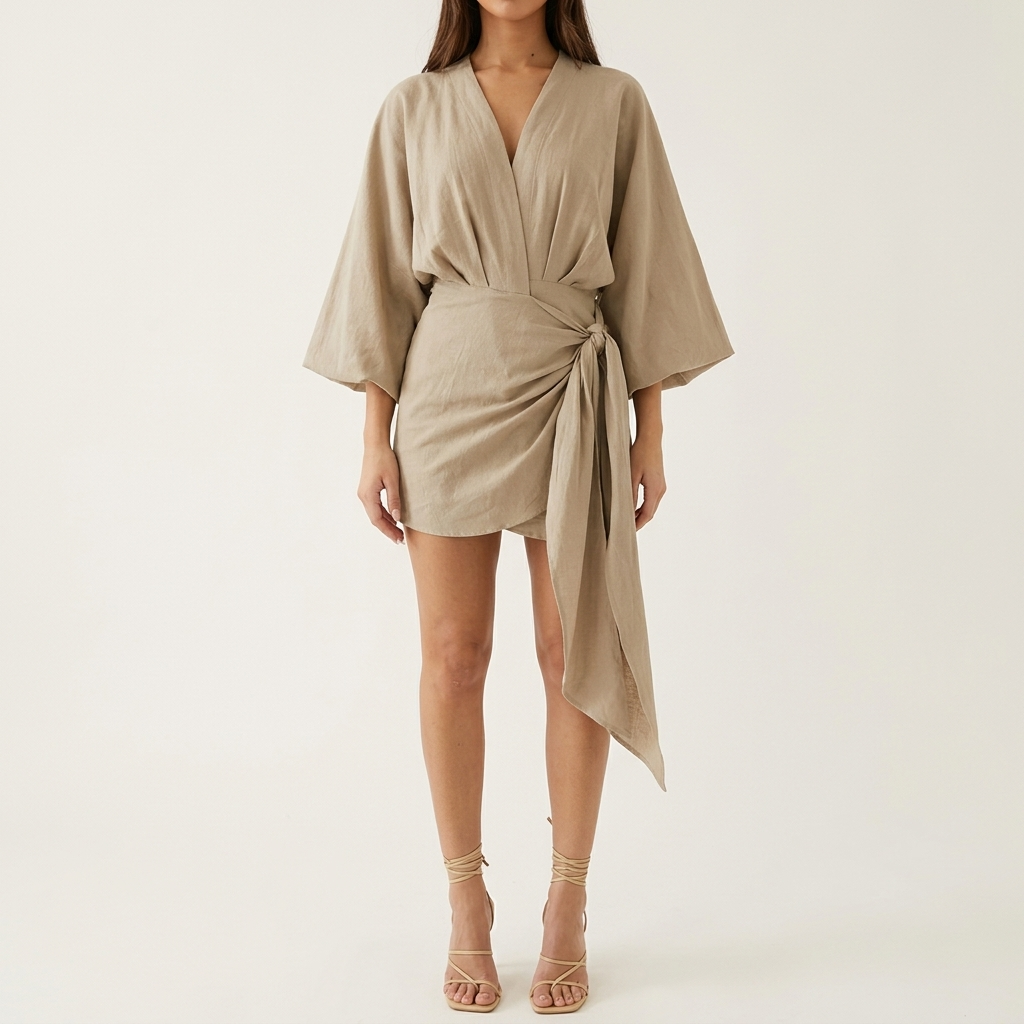 Velara – Sukienka z rękawami kimono dla kobiet