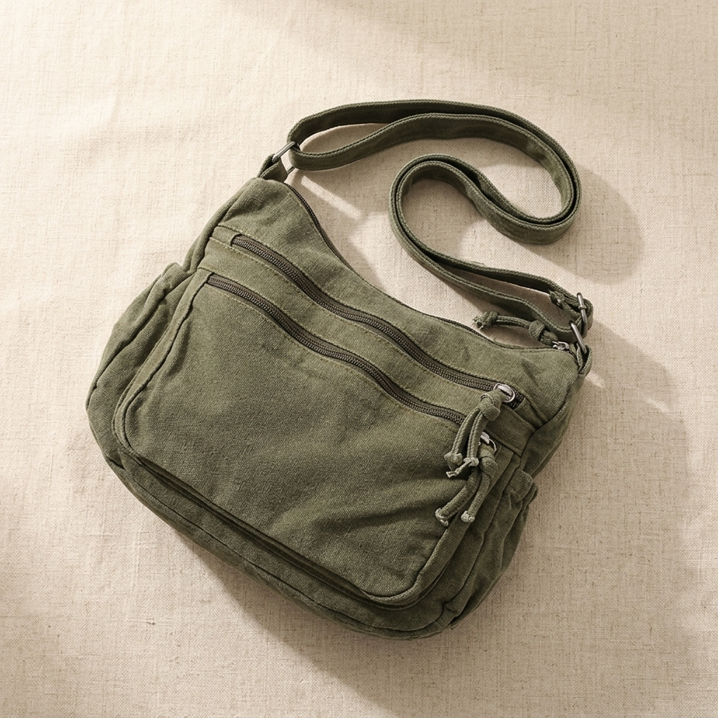 Carvia – Torba Hobo z Prania Canvas na Co Dzień