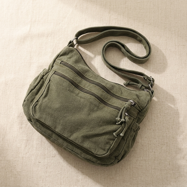 Carvia – Torba Hobo z Prania Canvas na Co Dzień