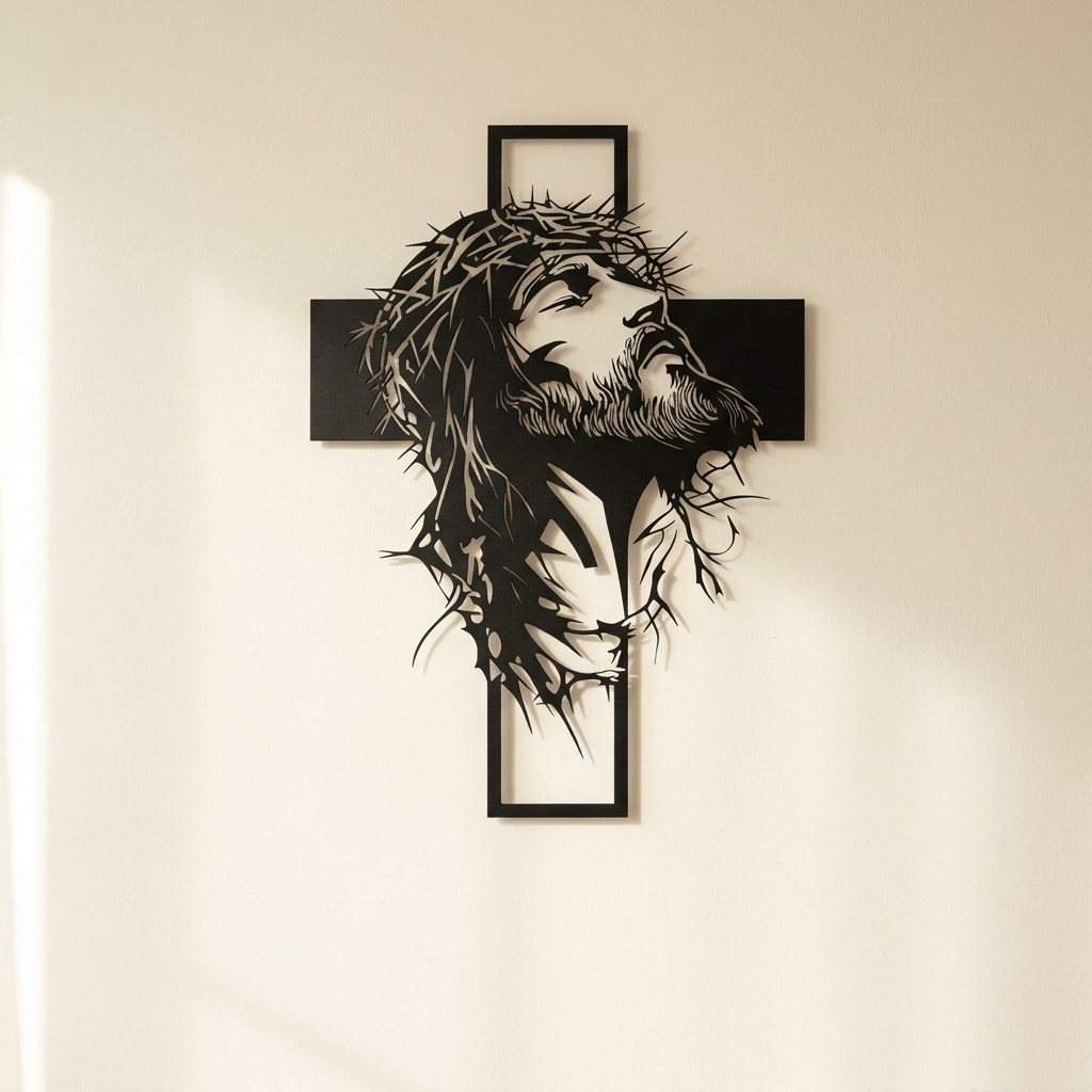 Gracemark – Żelazny Krzyż do Powieszenia, Wycięty Laserowo