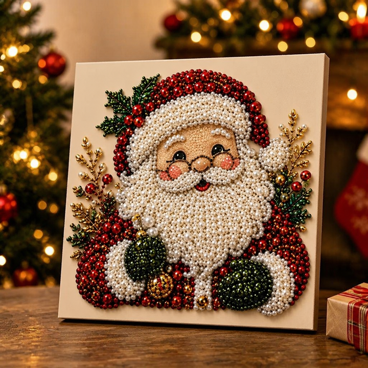 Purlbeam – Zestaw Kanwy z Perłami w Wielu Rozmiarach - Santa