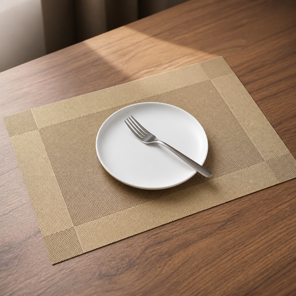 Wovella – Woven Vinyl Placemats, Zestaw 4 sztuk