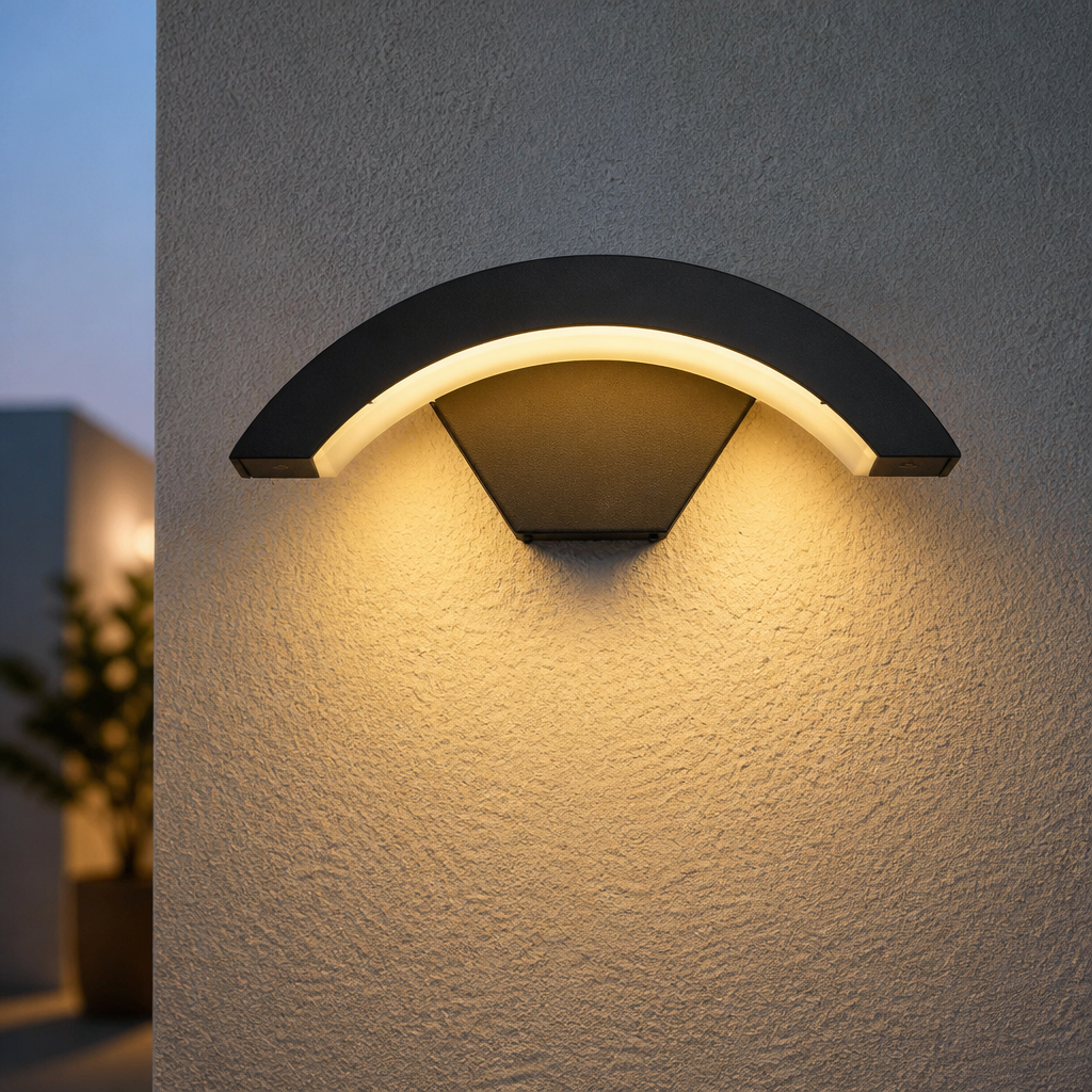 Nightfast – Zewnętrzna lampa ścienna z czujnikiem ruchu