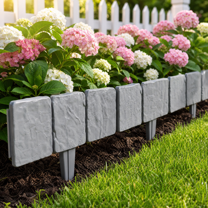 Lawnframe – Kamienna obrzeże ogrodowe do wbijania