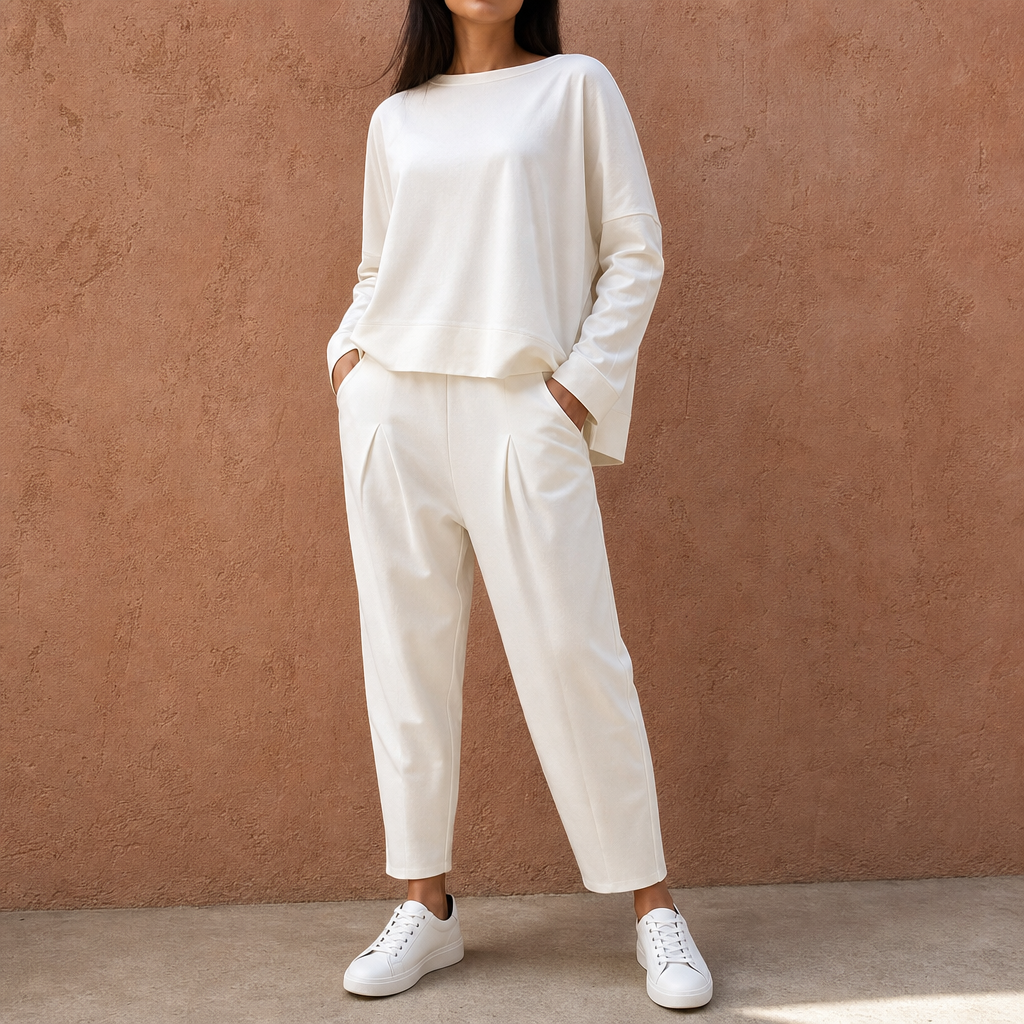Wearbella – Zestaw dresowy z szerokimi nogawkami