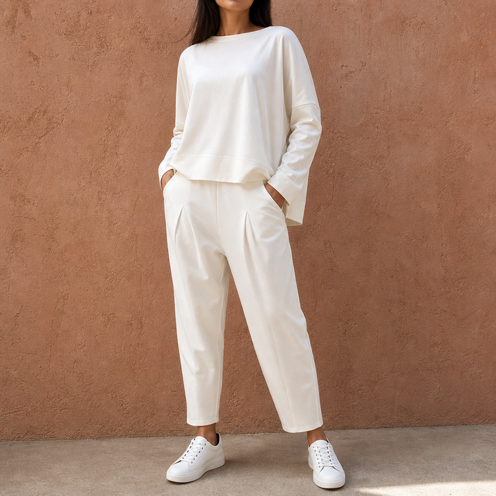 Wearbella – Zestaw dresowy z szerokimi nogawkami