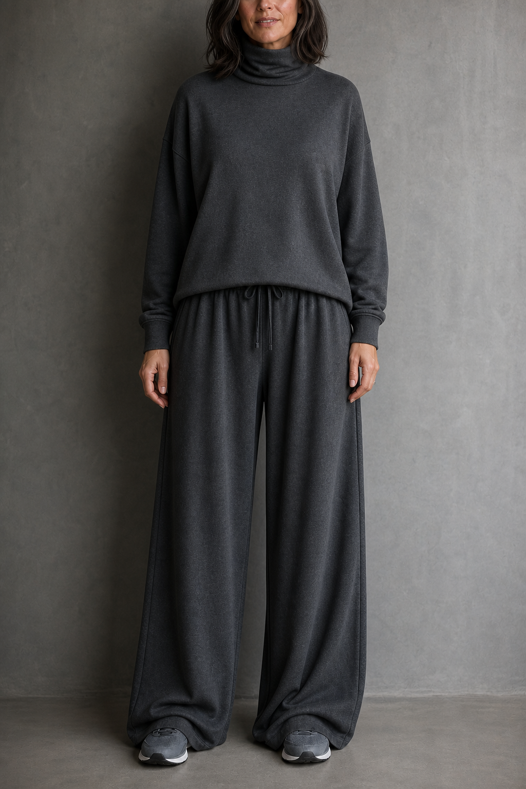 Wearbella – Zestaw z golfem i szerokimi spodniami