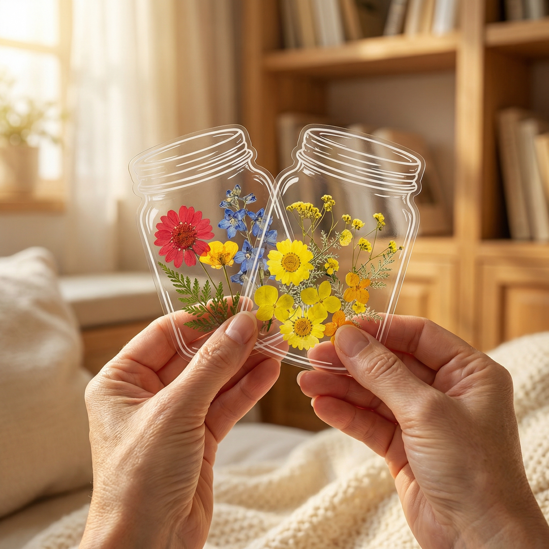 Blossomtabs – Zestaw do tworzenia zakładek z kwiatami dla miłośników książek