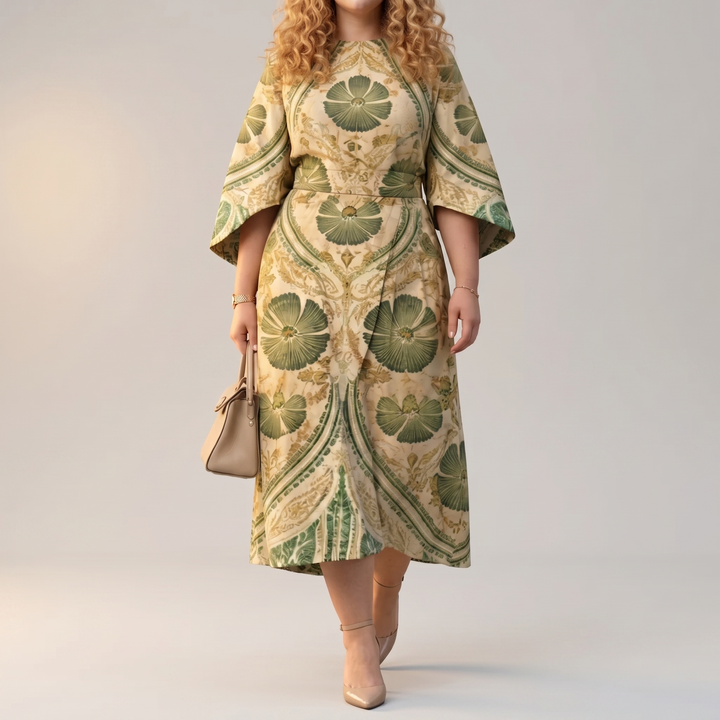 Serenza – Sukienka midi z vintage&