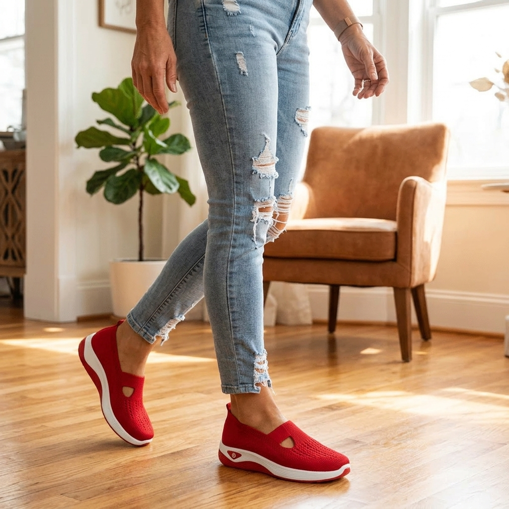Striveknit – Oddychające Sneakersy Slip-On