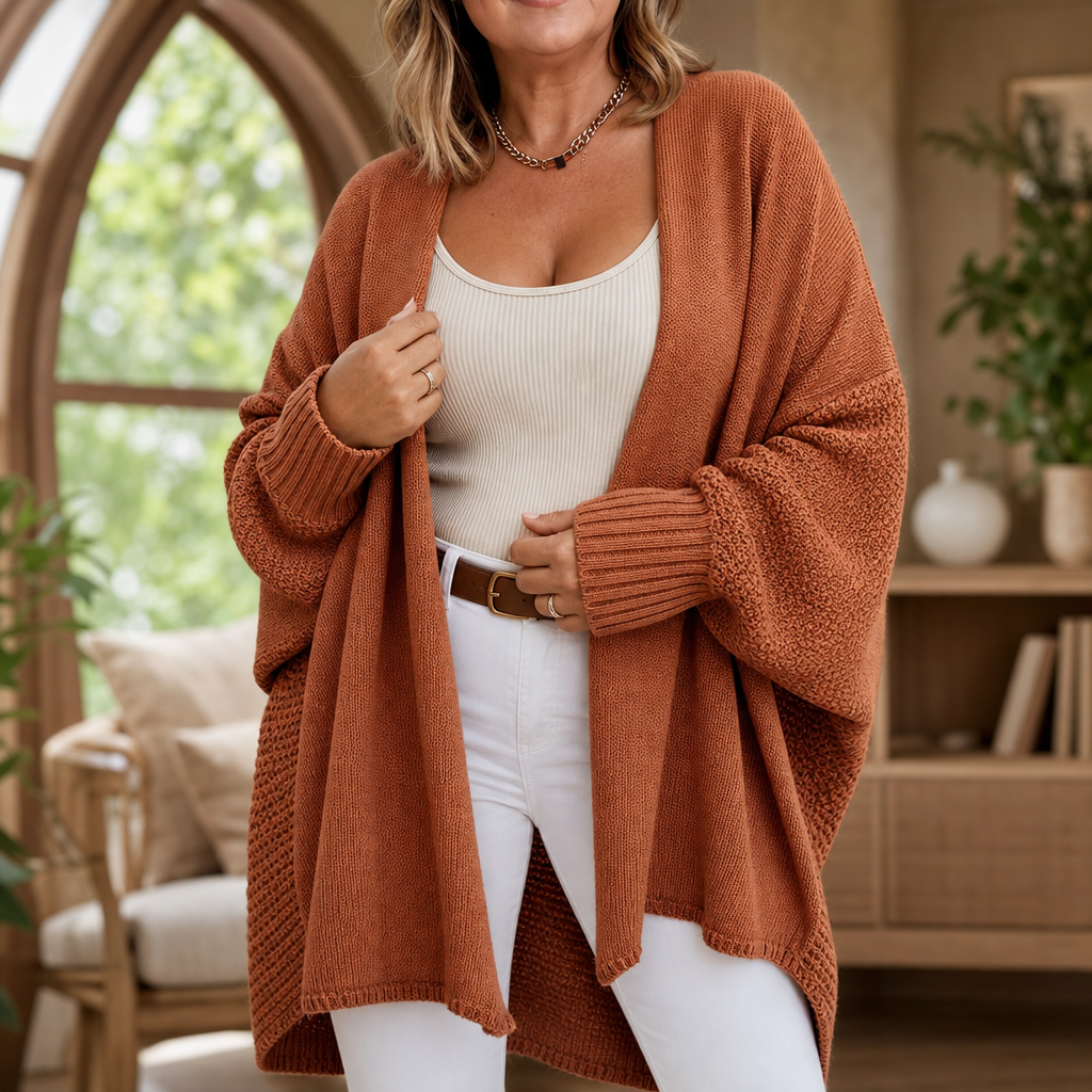Merk – Luźny sweter kardigan