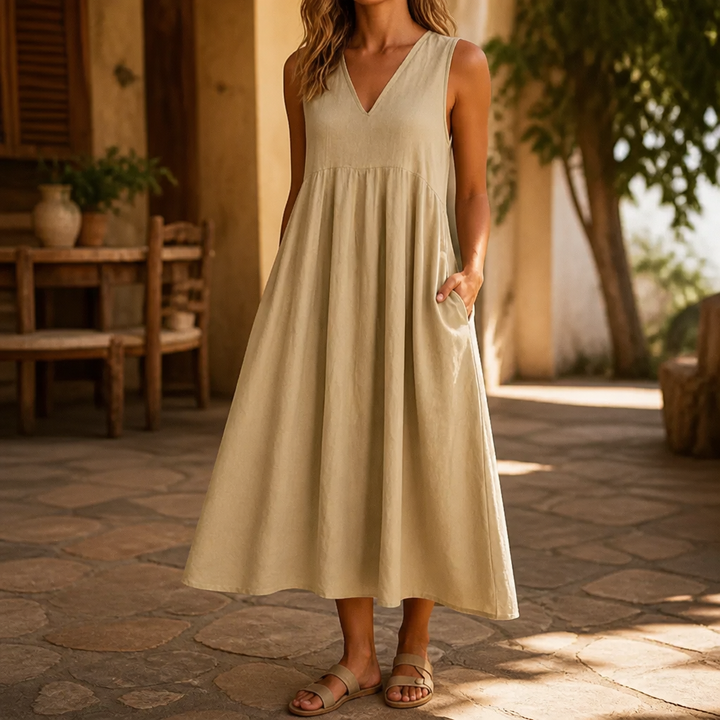 Wearbella – Midi Sukienka z Kieszeniami, Które Naprawdę Wykorzystasz