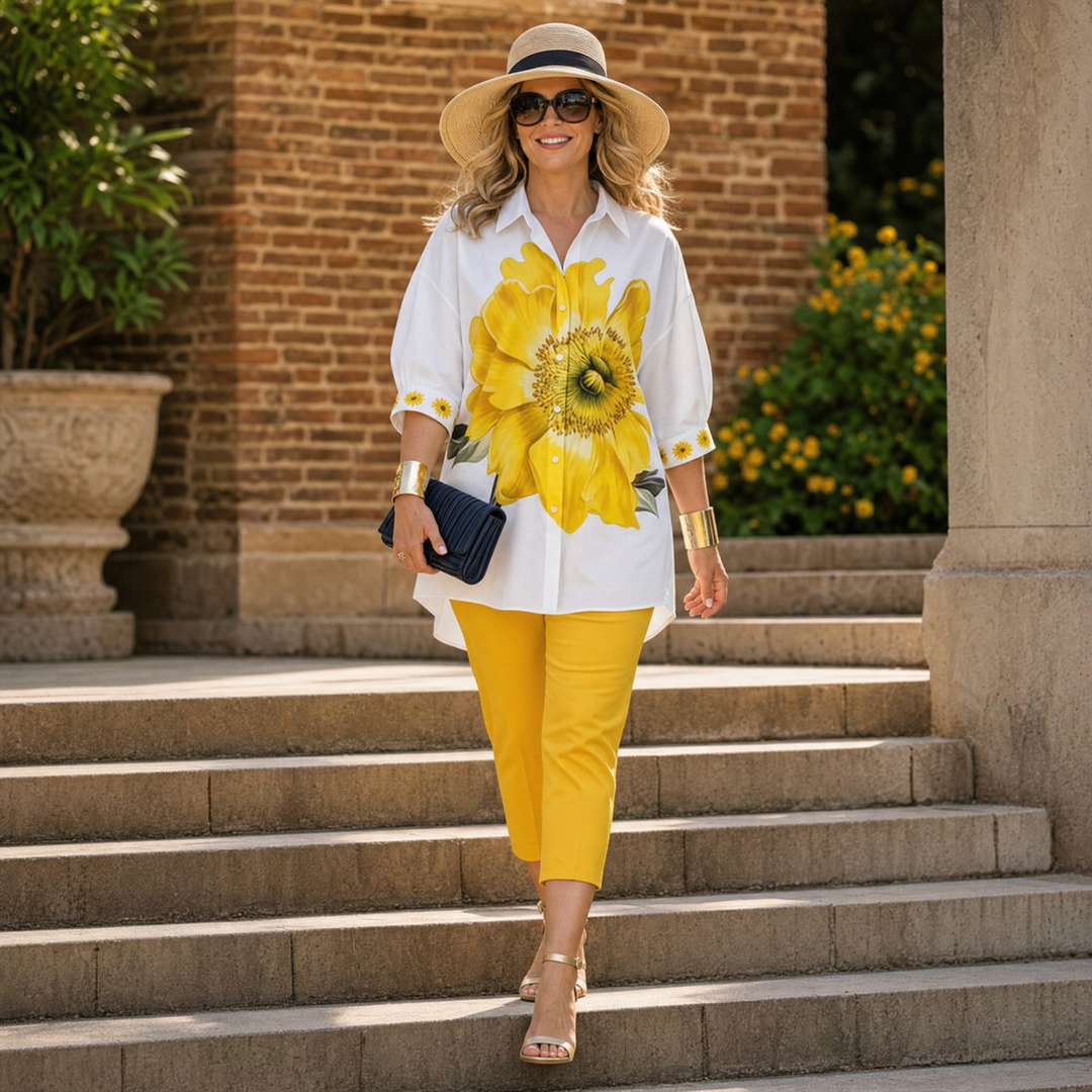 Florenza – Przesadny Kwiatowy Top
