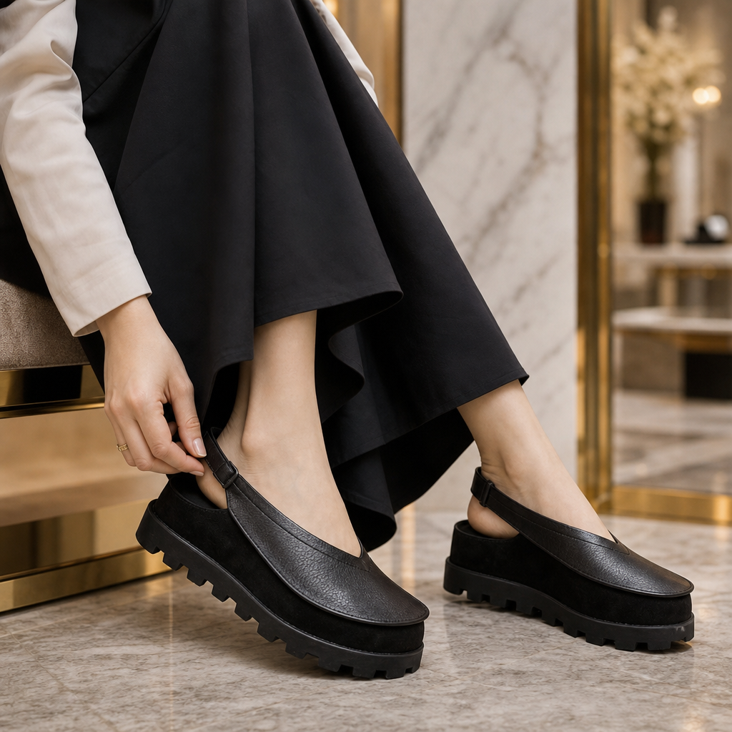 Wearbella – Płaskie Mokasyny z Podeszwą na Platformie