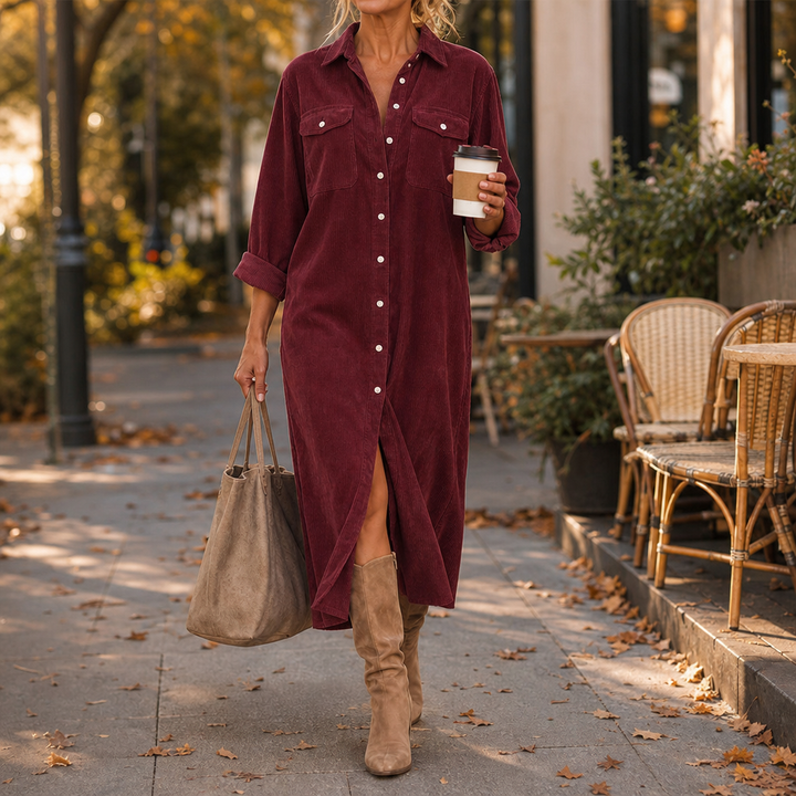 Wearlyn – Sukienka koszulowa z guzikami na przodzie