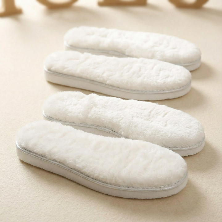 Cozystep – Pluszowe wkładki z owczej wełny dla ciepłych stóp zimą