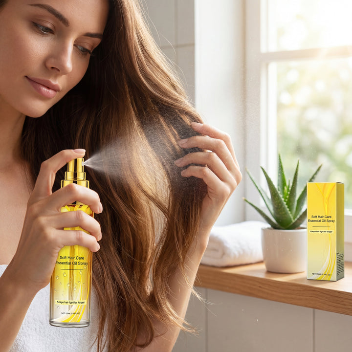 Silkaire – Lekki spray olejowy do włosów dla miękkich, lśniących włosów