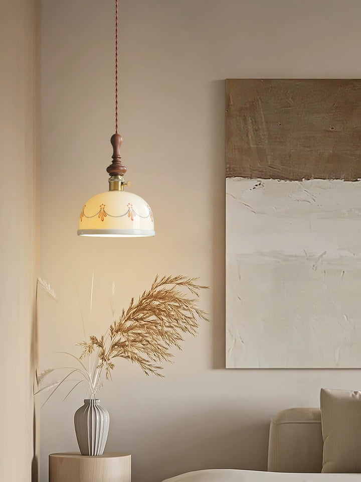 Lampa Wisząca Ceramiczna Roselind