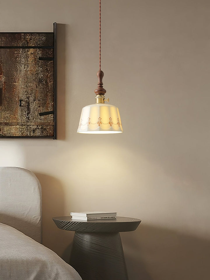 Lampa Wisząca Ceramiczna Roselind