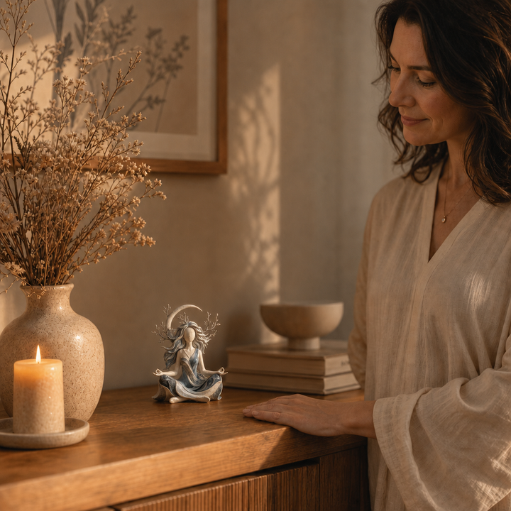 Quietcorner – Malowana Figuryna z Żywicy