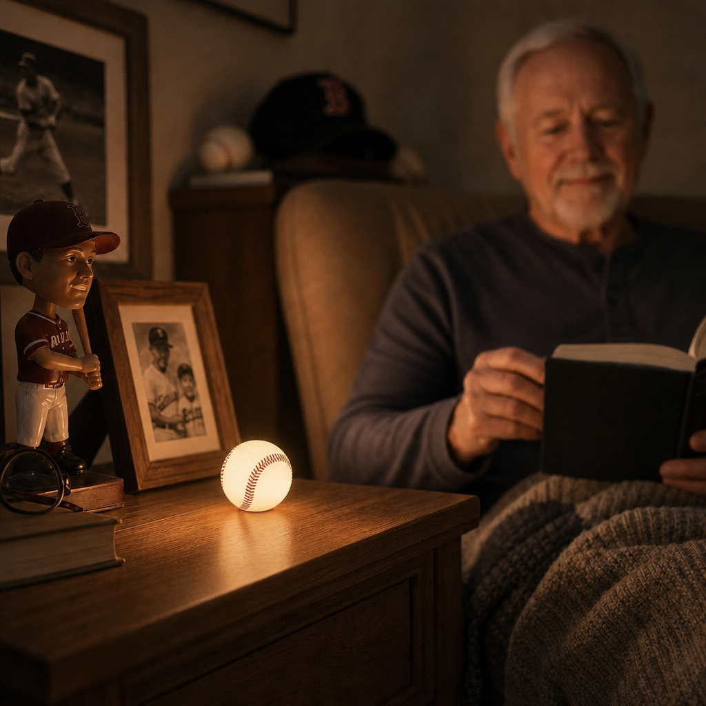Home Plate Glow – Nocna Lampa w Kształcie Bazy Baseballowej