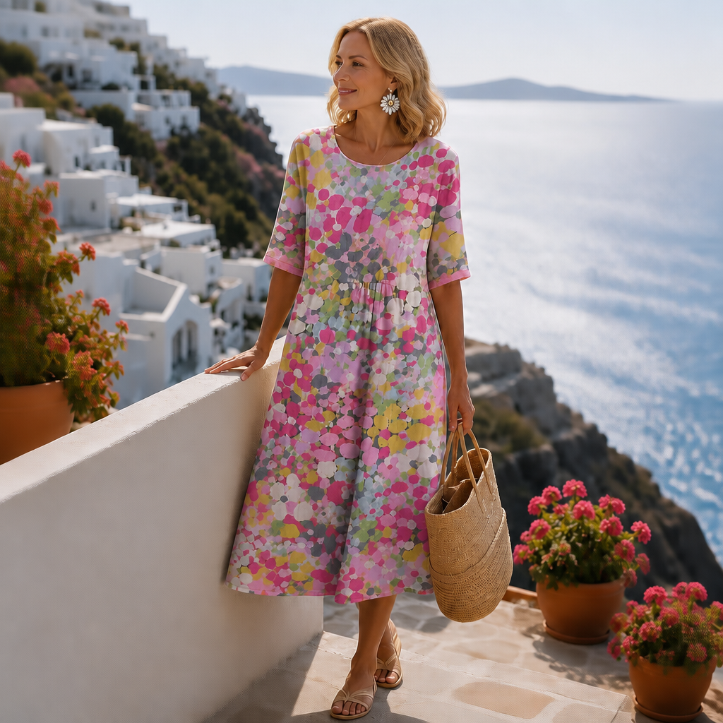 Wearbella – Midi Sukienka, Która Zakrywa Ręce, Nigdy Nie Przegrzewa
