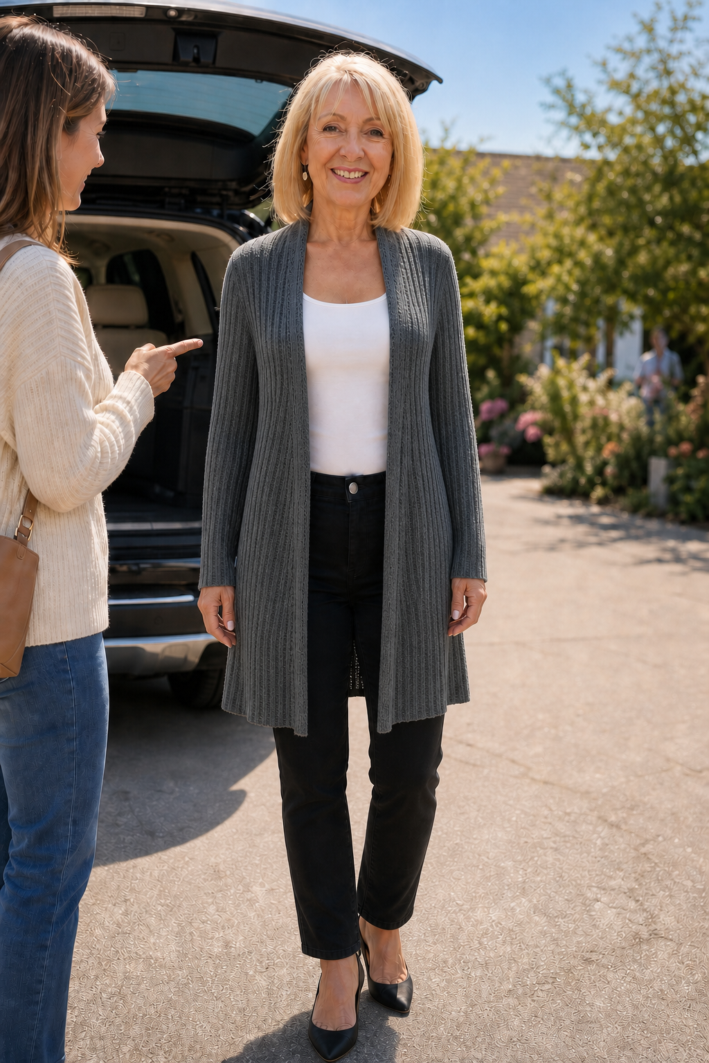 Wearbella – Kardigan z otwartym przodem typu waterfall