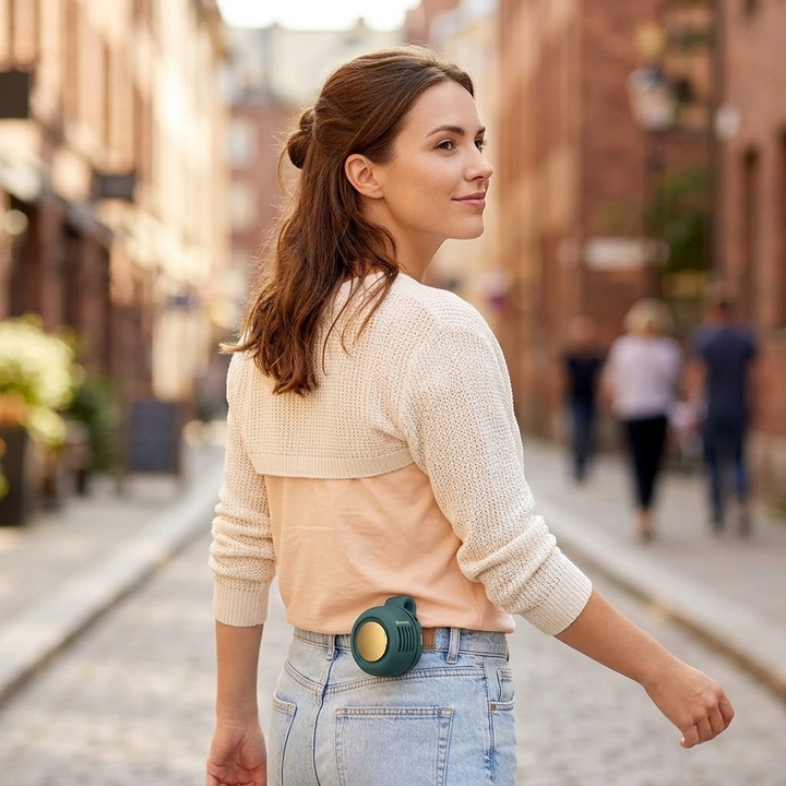 Breezly – Bezprzewodowy wentylator na klips