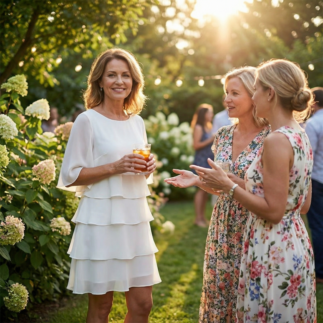 Florelle – Sukienka z falbanami dla kobiet