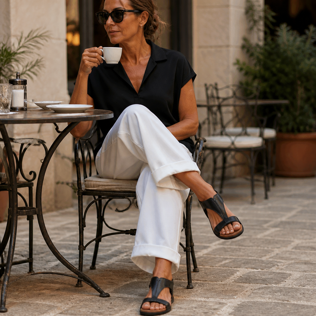 Wearbella – Sandały na podbicie z regulowanymi paskami