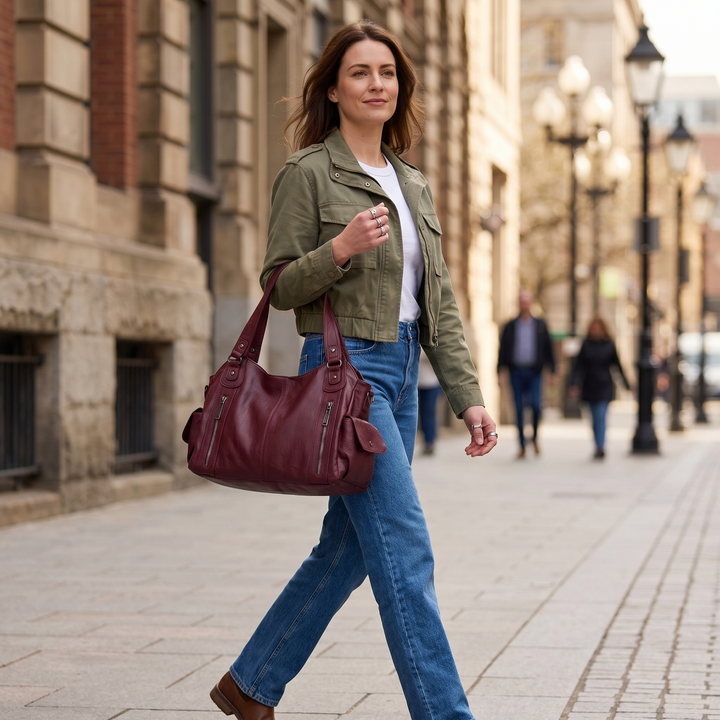 Launa – Miękka torba hobo na ramię