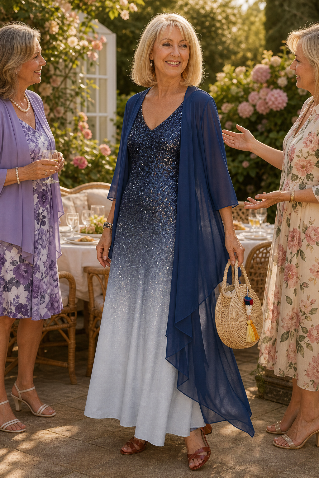 Wearbella – Zestaw sukienki maxi i narzutki