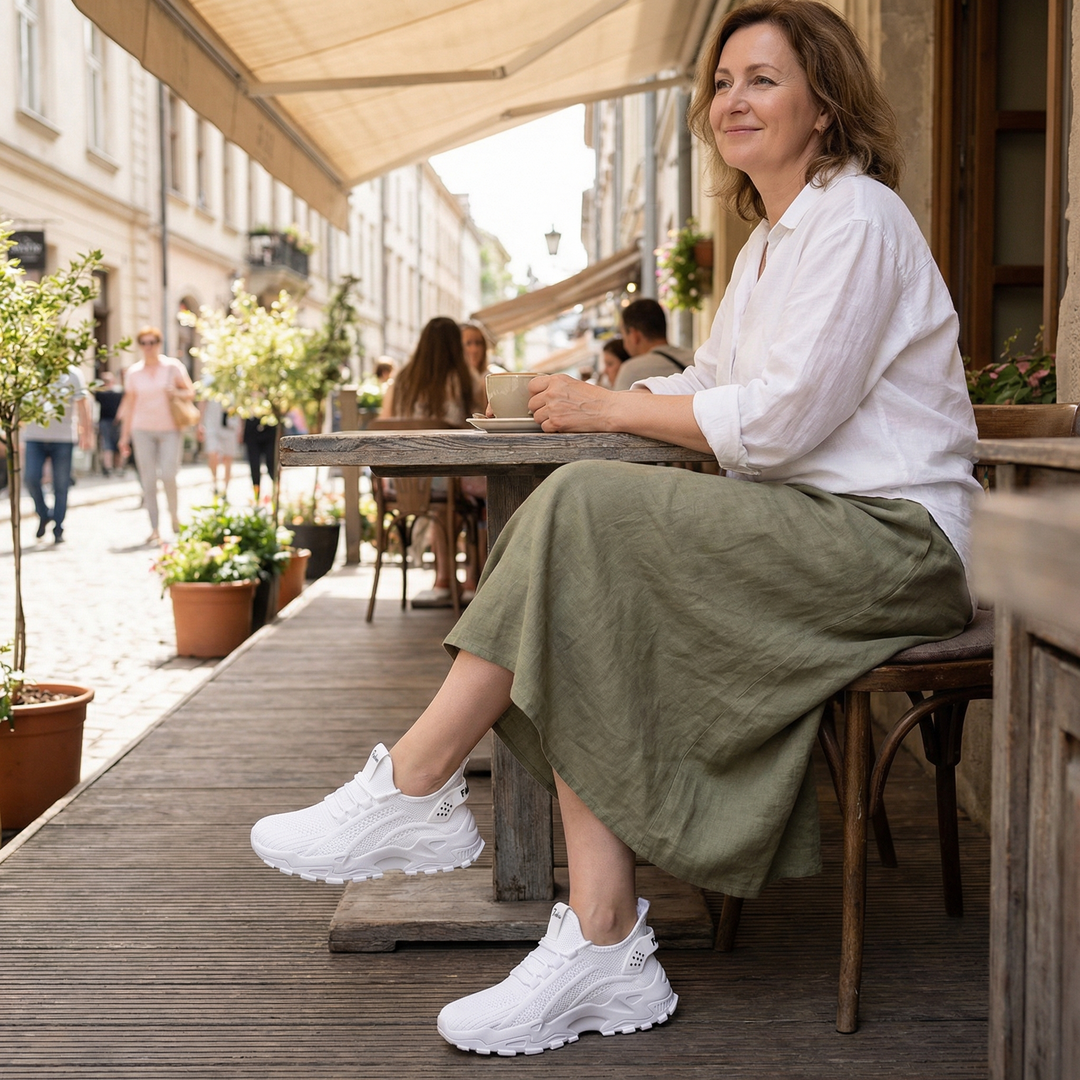 Airessa – Przewiewne Sneakersy z Siatki na Całodniowy Komfort